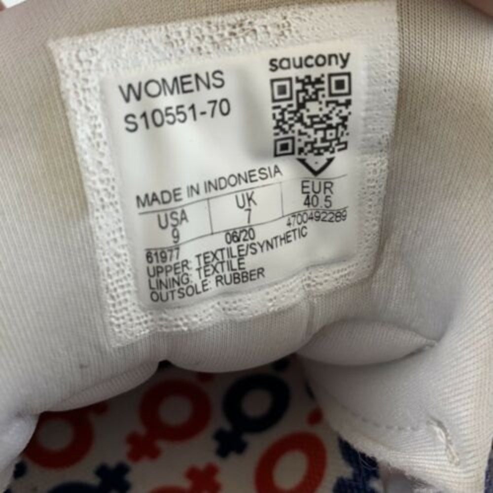 Saucony Kinvara 11 Prinkshop White Running  Shoes S10551-70 Women’s Size 9 - Picture 8 of 12